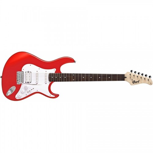 Cort G110BK Siyah Elektro Gitar (H-S_S Manyetik) Kılıf Jack Kablosu Takım Tel ve Pena hediyeli