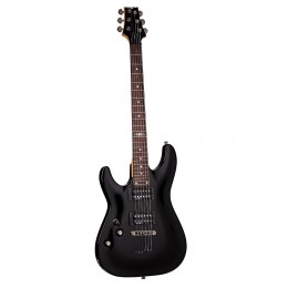 Schecter C-1 SGR Solak Elektro Gitar (Siyah)