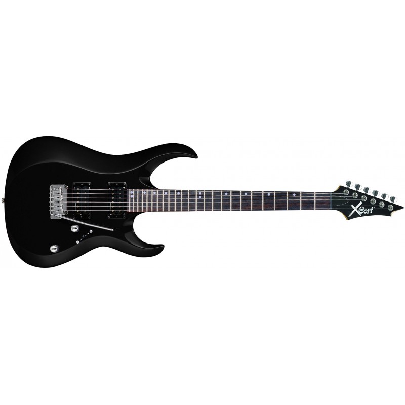 CORT X4BK Elektro Gitar (Kılıf Jack Kablosu ve Pena Hediyeli)