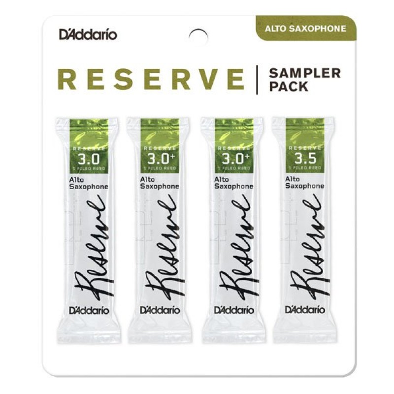 D&#39;addario Reserve Alto Saksafon Kamışı - Sampler Pack 3,0/3,5