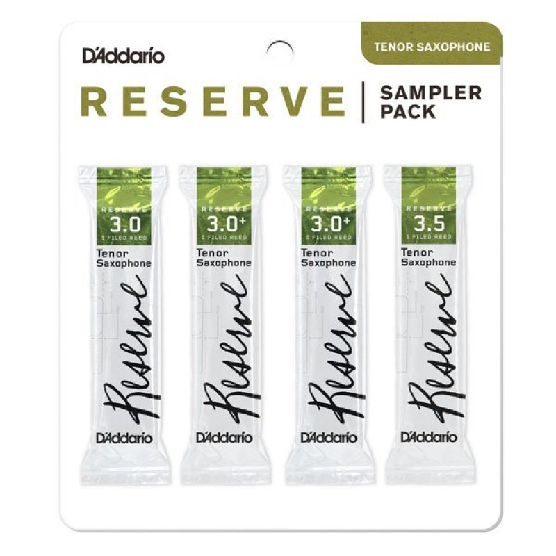 D&#39;addario Reserve Tenor Saksafon Kamışı - Sampler Pack 3,0/3,5