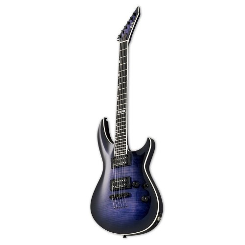 ESP E-II Horizon-III Flamed Maple Reindeer Blue - Elektro Gitar