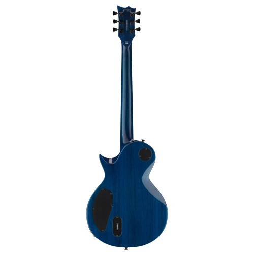 ESP LTD EC-1000 PIEZO See Thru Blue Elektro Gitar