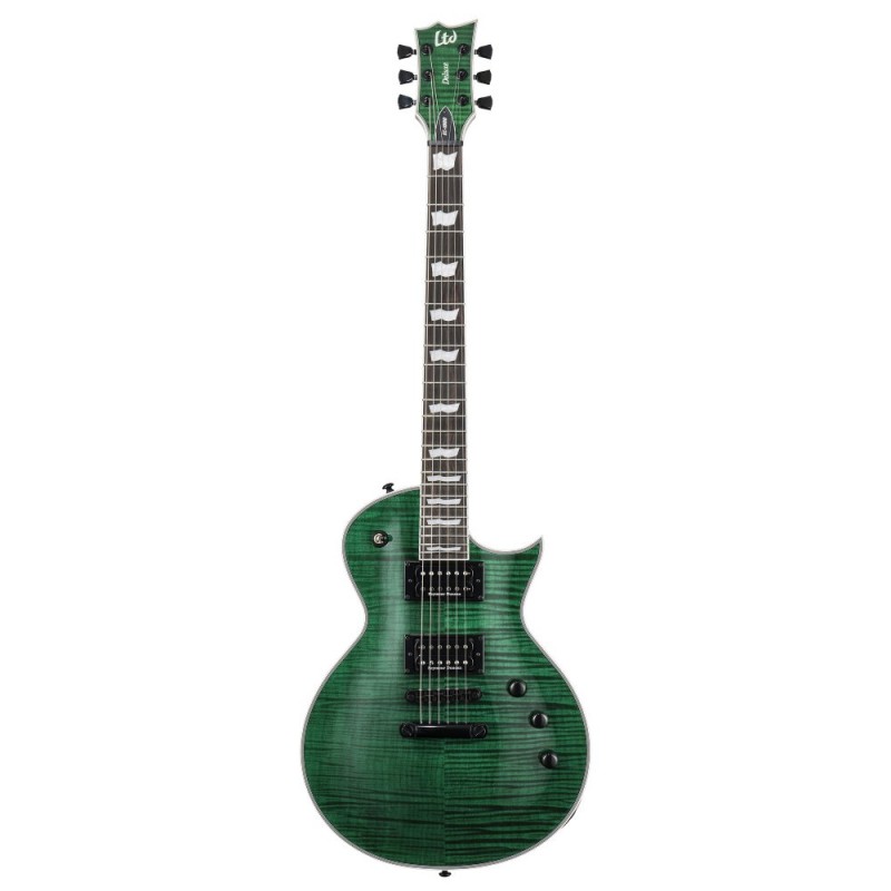 ESP LTD EC-1000 See Thru Green Elektro Gitar