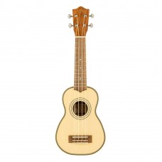 Lanikai SPST-S Ladin Masif Kapak Soprano Ukulele