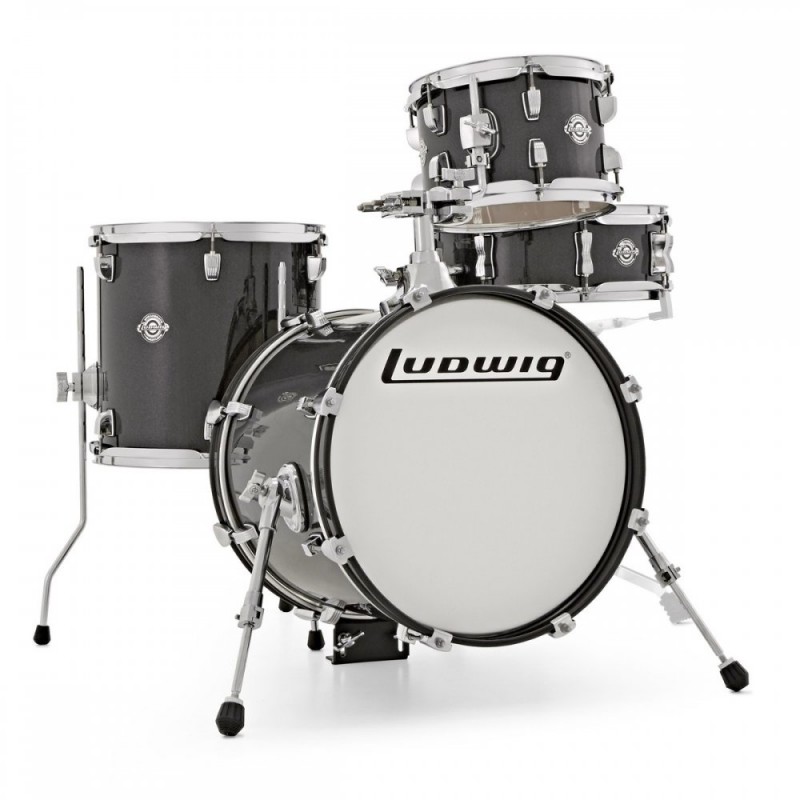 Ludwig Breakbeats by Questlove (Black Sparkle) - Akustik Davul Seti LC179X016