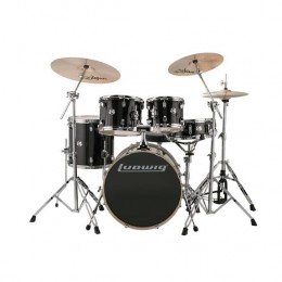 Ludwig Element Evolution LCEE20016 Black Sparkle Bateri Seti