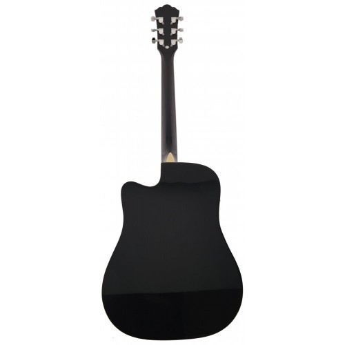 Washburn WA90CEBLB Elektro Akustik Gitar