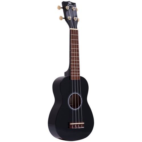 Carlos CRU50-BK Siyah Soprano Ukulele