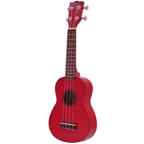 Carlos CRU50-RD Kırmızı Soprano Ukulele