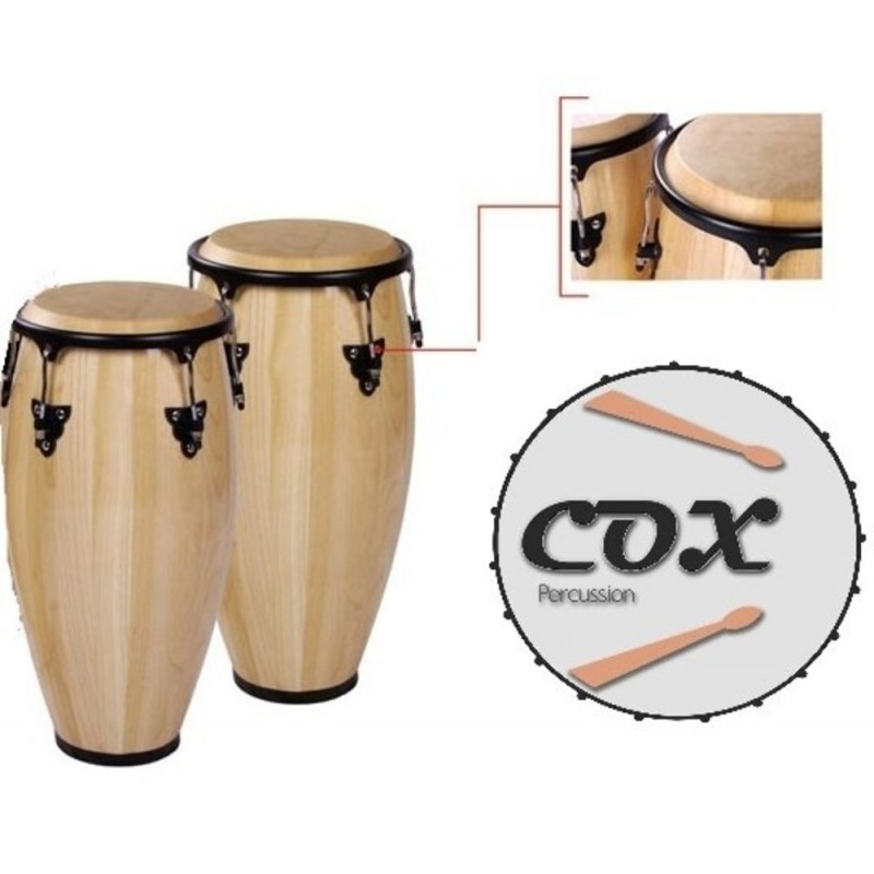 Cox Conga Set 11,75 inç + 12,5 inç (Natural) - COB100NW