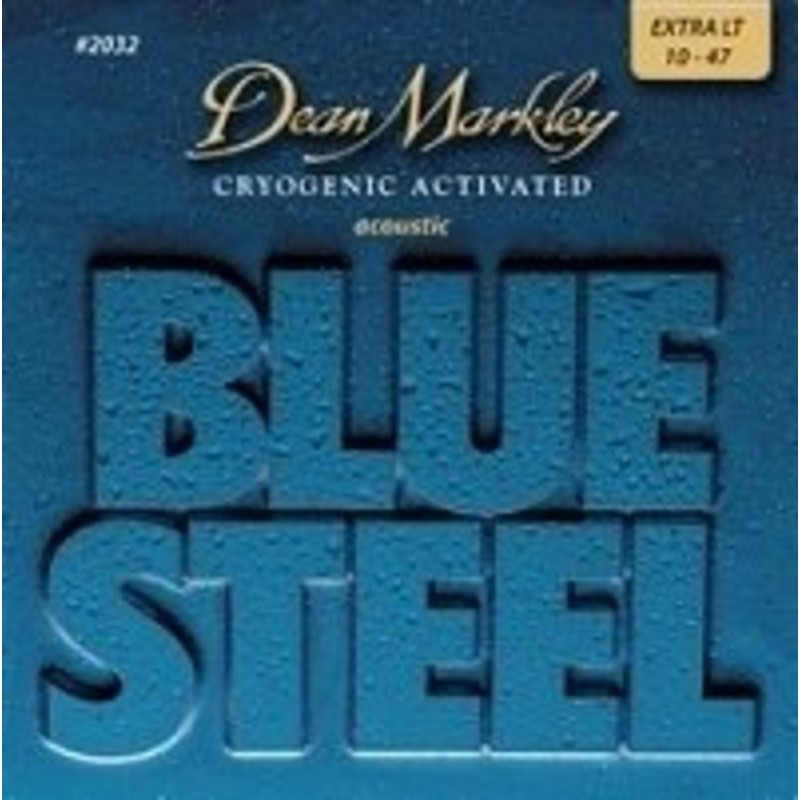 Dean Markley Blue Steel 2032 (10-47) - Extra Light Akustik Gitar Tel Seti