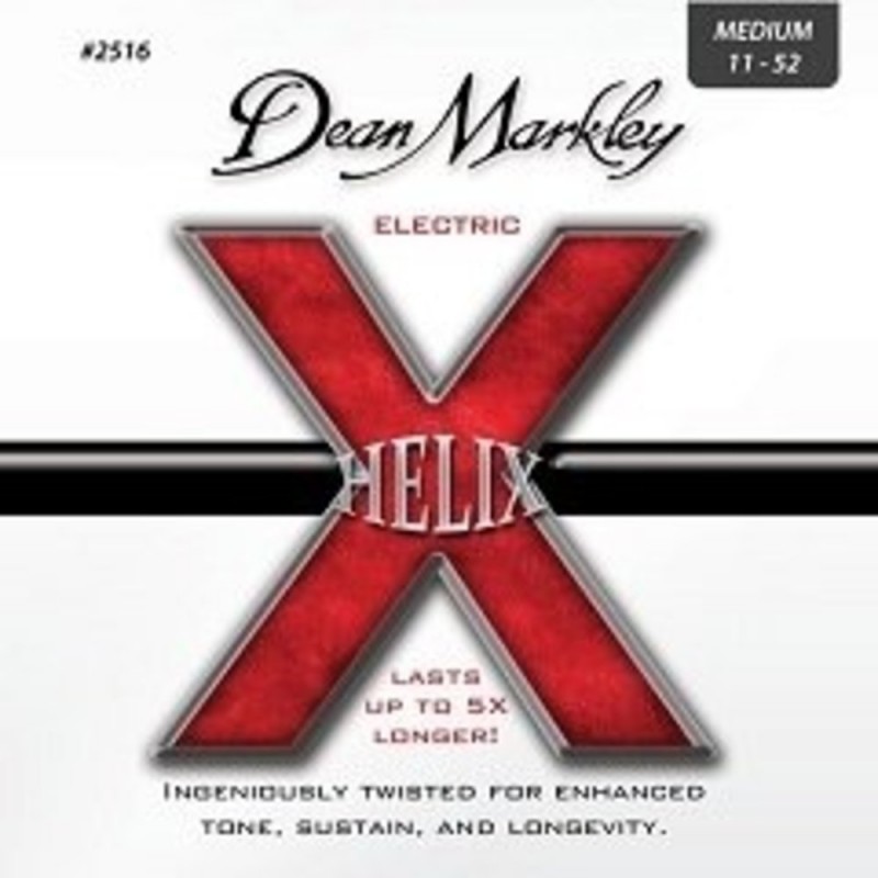 Dean Markley Helix HD Medium 2516 (11-52) -  Elektro Gitar Tel Seti