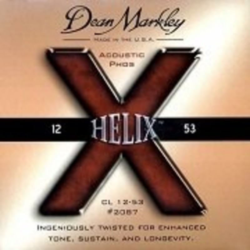 Dean Markley Helix HD Phos 2087 (12-53) - Medium Light Akustik Gitar Tel Seti