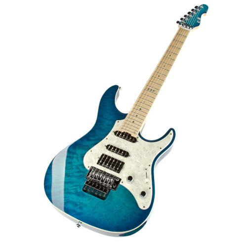 ESP E-II ST-1 QM Aquamarine Elektro Gitar