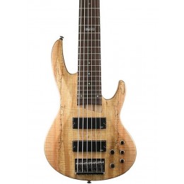 ESP LTD B-206 Spalted Maple Natural Bas Gitar