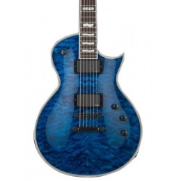 ESP E-II Eclipse Quilted Maple Aquamarine Elektro Gitar