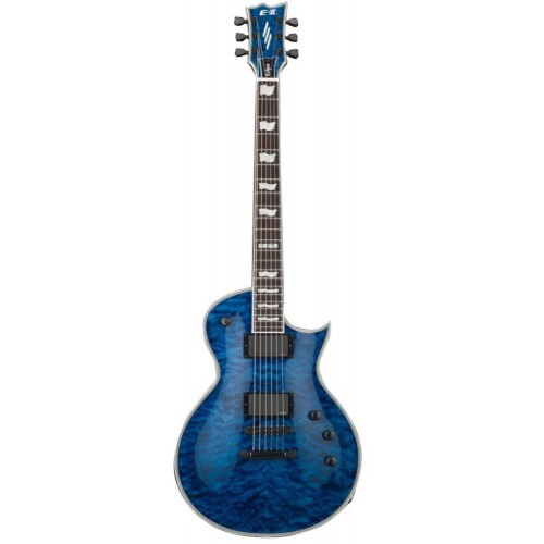 ESP E-II Eclipse Quilted Maple Aquamarine Elektro Gitar