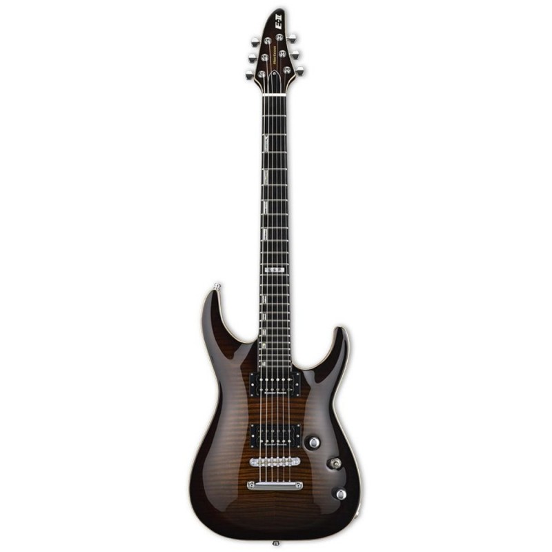 ESP E-II Horizon FM Dark Brown Sunburst Elektro Gitar