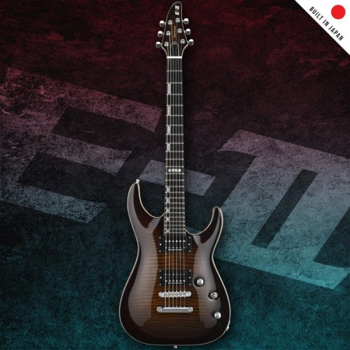 ESP E-II Horizon FM Dark Brown Sunburst Elektro Gitar