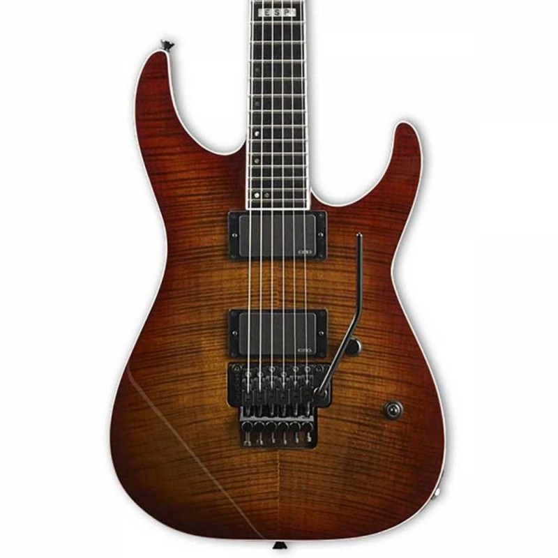 ESP E-II M-II Amber Cherry Sunburst Elektro Gitar