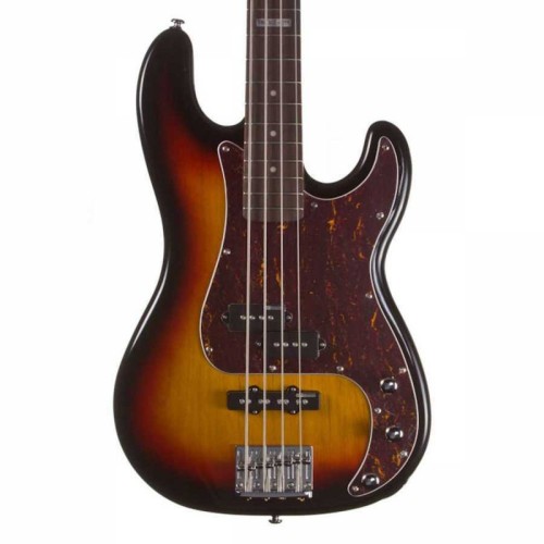 ESP  E-II Vintage-4 PJ 3 Tone Burst Bas Gitar