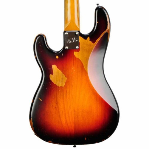 ESP  E-II Vintage-4 PJ 3 Tone Burst Bas Gitar