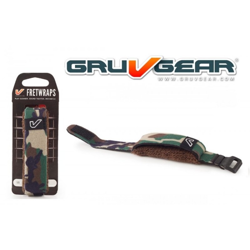 Gruv Gear Fretwrap Camo Yeşil - Large