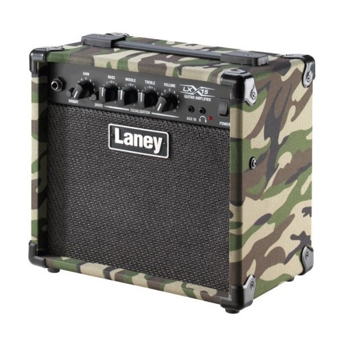 Laney LX15 Camouflage Elektro Gitar Amfisi