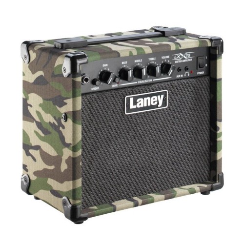 Laney LX15 Camouflage Elektro Gitar Amfisi