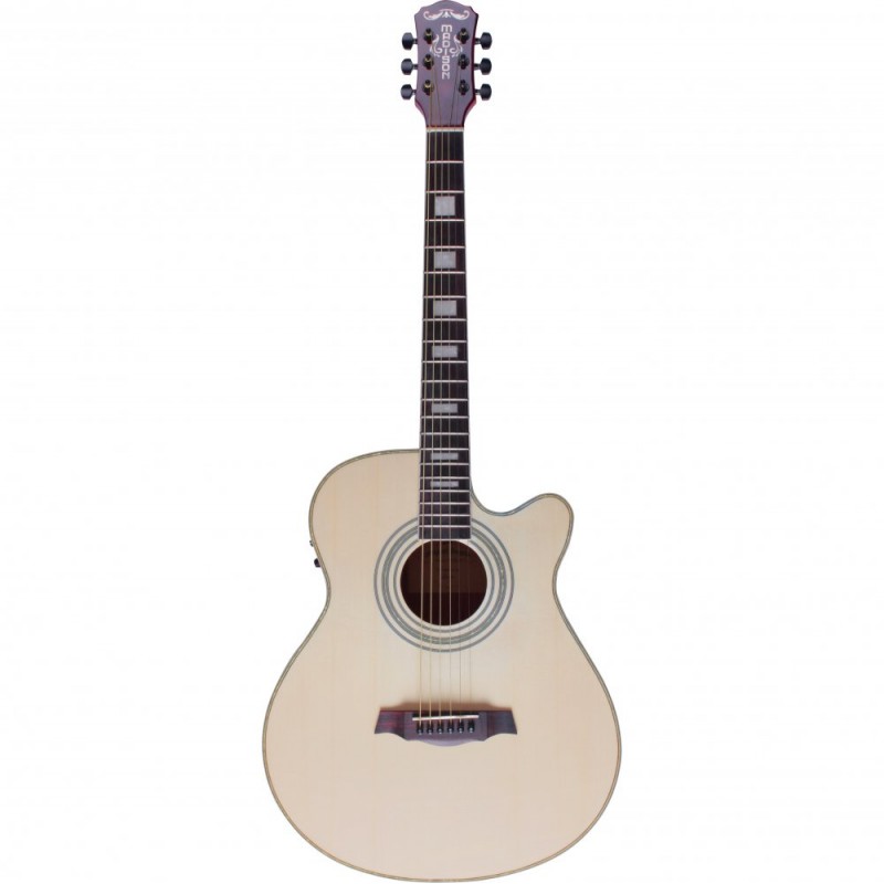 Madison MAG-10CE-N Naturel Elektro Akustik Gitar