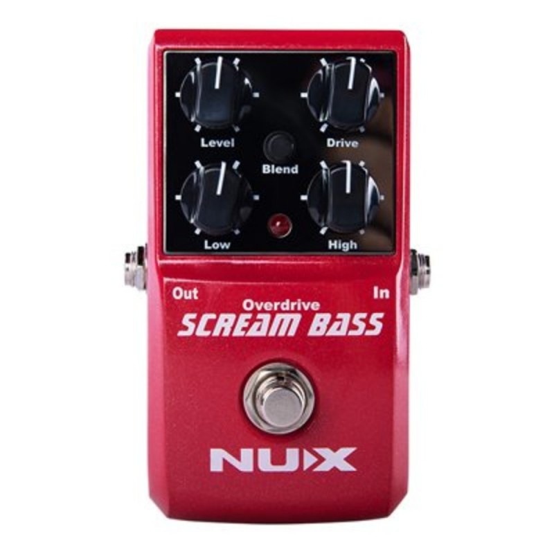 NUX Scream Bass Bas Gitar Overdrive Pedalı