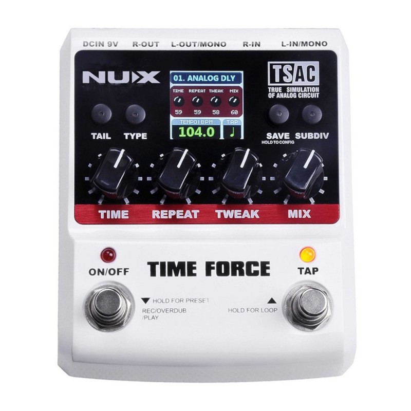 NUX Time Force Delay Pedalı