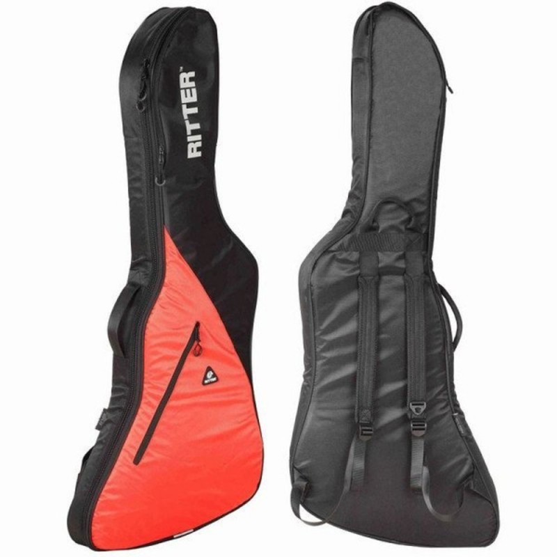 Ritter (Explorer) Black-Racing Red Explorer Elektro Gitar Kılıf