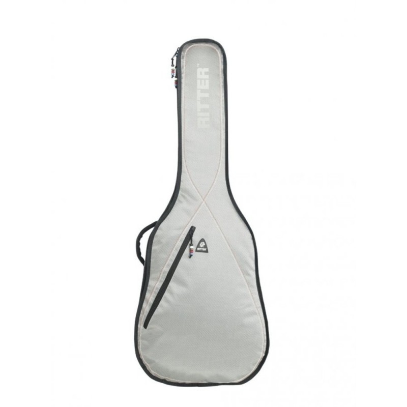 Ritter RGP2-B-SRW (Silver Grey - Red - White) Bas Gitar Kılıfı