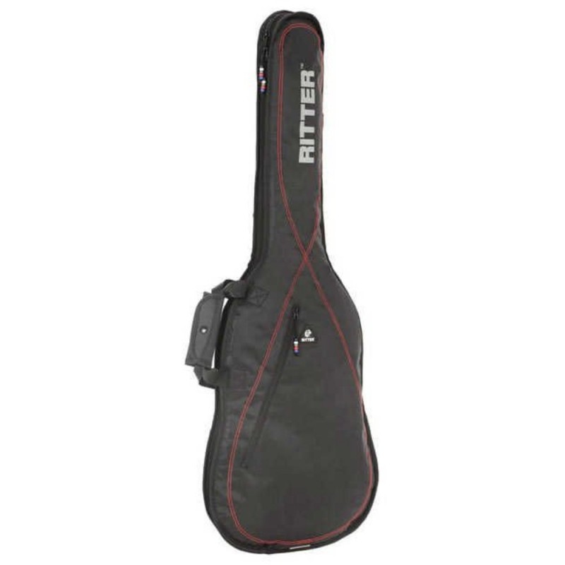 Ritter RGP2-E-BRD Elektro Gitar Kılıfı (Black - Red)