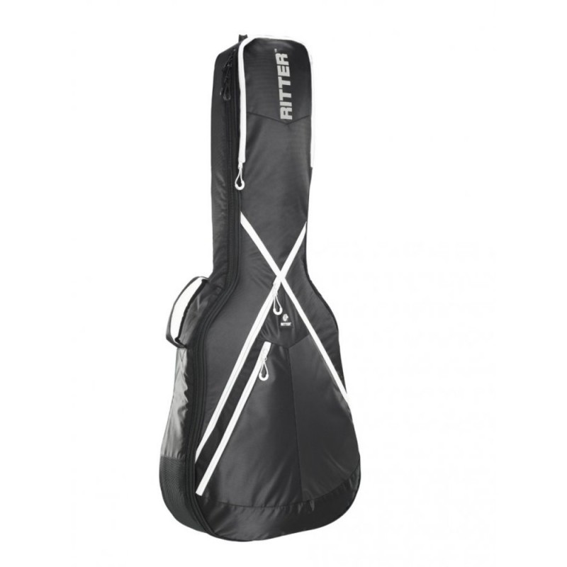 Ritter RGP8-B-BKW Bas Gitar Kılıfı (Black - White)