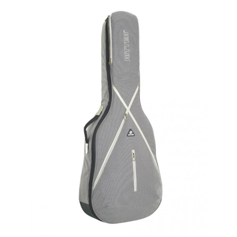 Ritter RGS7-B-SGL Bas Gitar Kılıfı (Steel Grey - Moon)