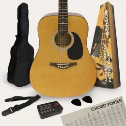 Rosa PF10N Akustik Gitar Paketi