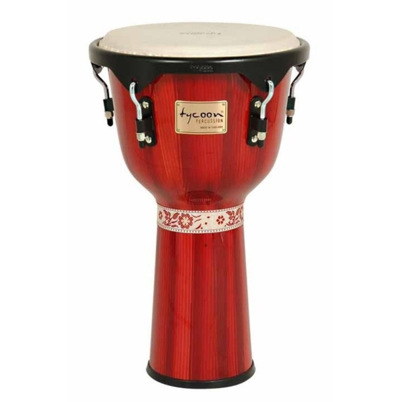 Tycoon Djmebe TJ-72-B-HP-R  Artist Series Hand-Painted 12&apos; Red